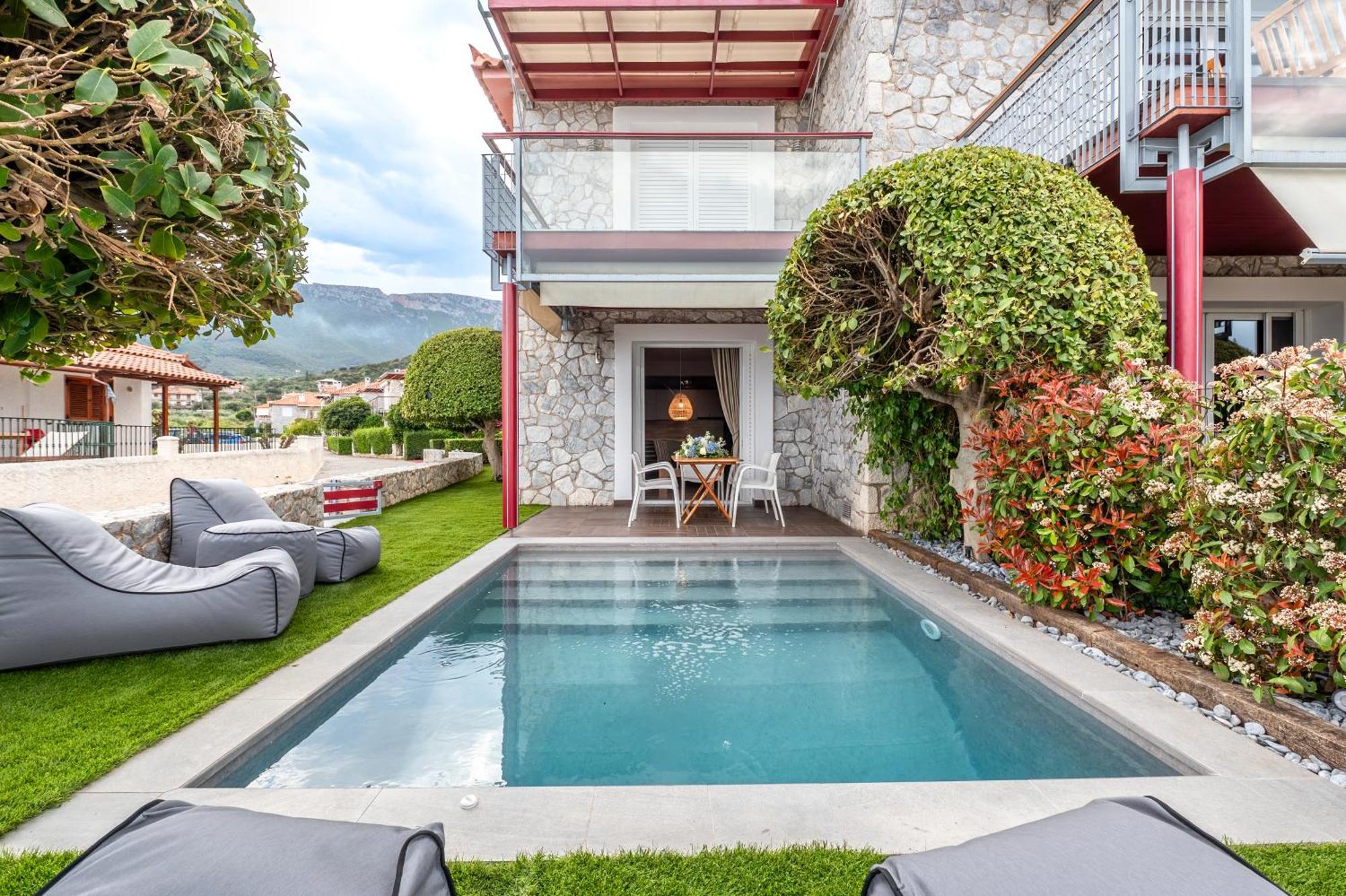 Tyros Boutique Houses Villas Esterno foto